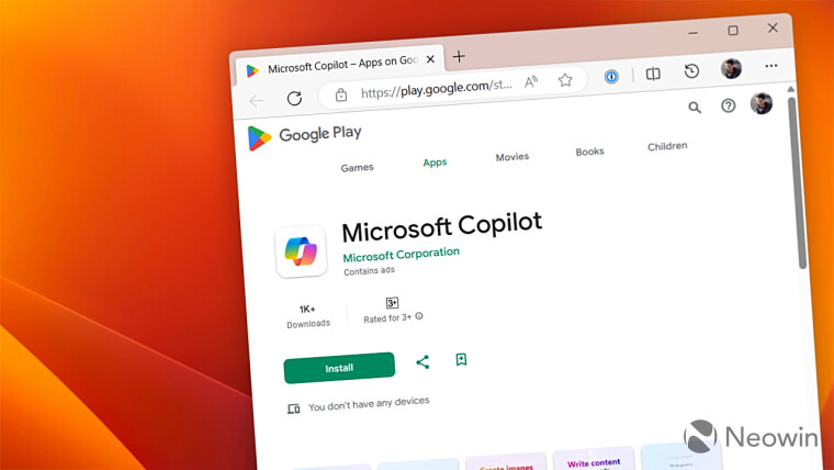 microsoft copilot android